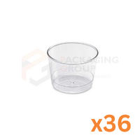 23C 190ML Dessert cups (8pcs)