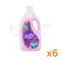 Fluffy Fabric Conditioner 2L (Purple - White Lavender)