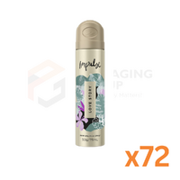 Impulse Body Spray Aerosol Deodorant Love Story 75ml