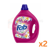 FAB Laundry Liquid 4L (Fresh Frangipani)