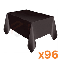 Quality First Tablecover Sheets 1.37x2.7m - BLACK