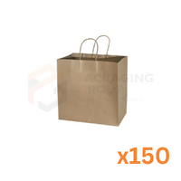 EP Kraft Paper Bags Large (35x32x23cm) - UBER BAGS