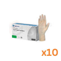 Medicom Vinyl Gloves (Large)