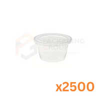 E200 60ML SAUCE CONTAINER+LIDS