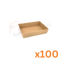 EP Catering Tray 3 Base Large Brown (56*25.5*8cm)