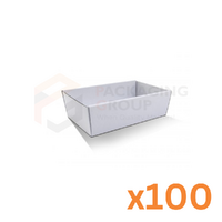 EP Catering Tray 2 Base Medium White (36.5*25.5*8cm)