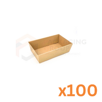 EP Catering Tray 1 Brown Base XS (26*15.5*8cm)