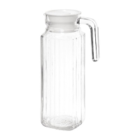 K&amp;C Glass Water Jug 1.1 Liter