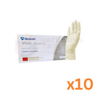 Medicom Latex Gloves (Large)