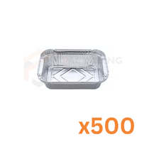 Quality First Silver Foil Tray 7421 (22*14.5*4cm)