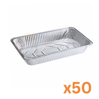 Quality First Silver Foil Tray 7850 (52*33*9cm)